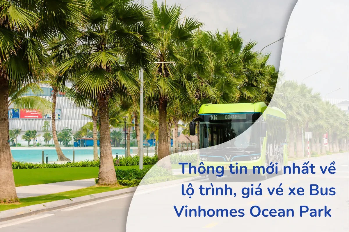 vé xe Bus Vinhomes Ocean Park