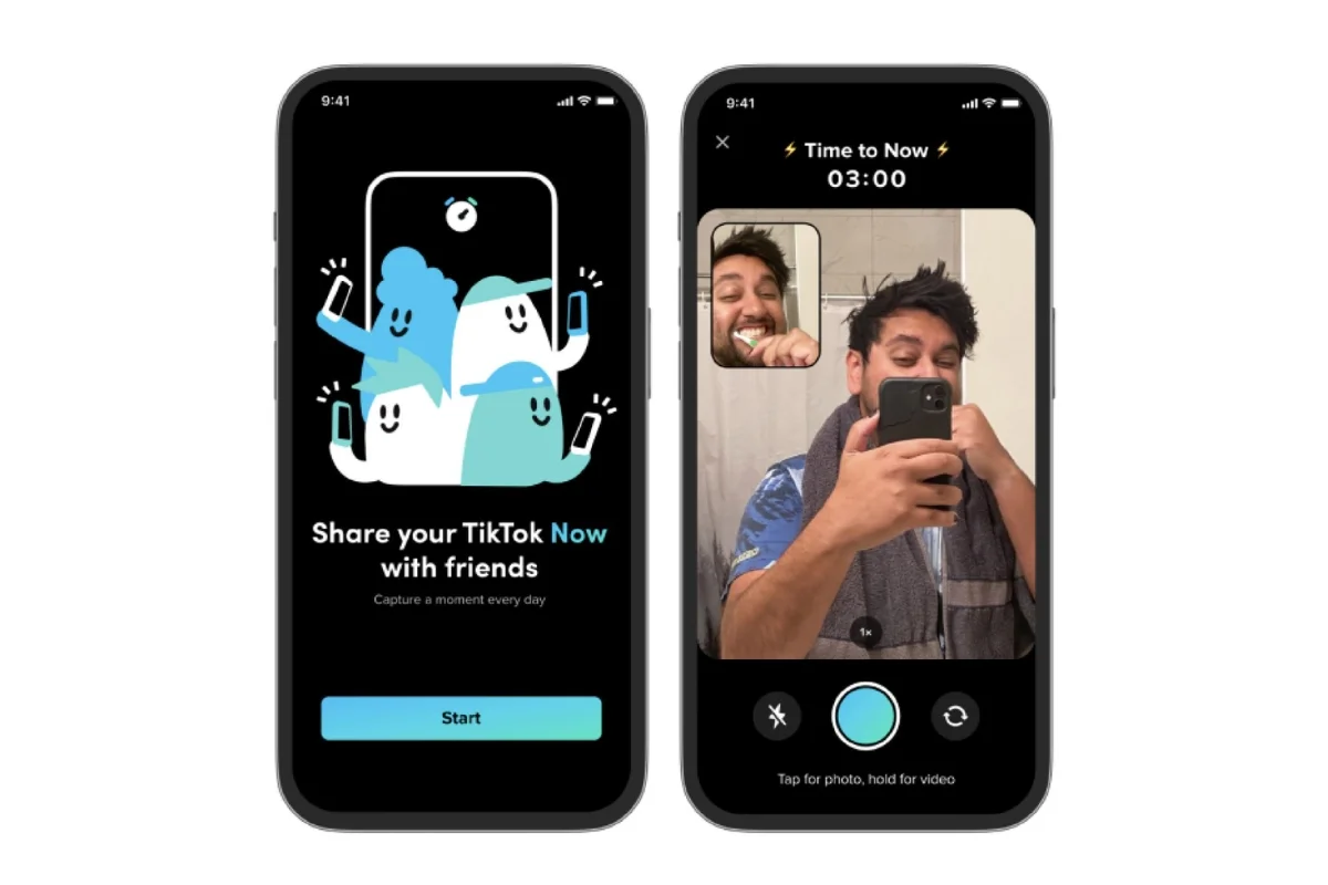 TikTok Now chia sẻ những khoảnh khắc thường nhật của họ một cách chân thực và nhanh chóng.