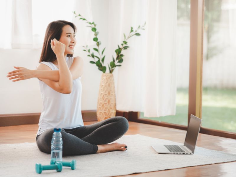 Tập thể dục để tăng cường năng lượng
