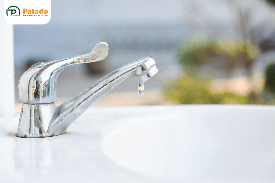 Khi vòi nước inox khi bị ngả màu