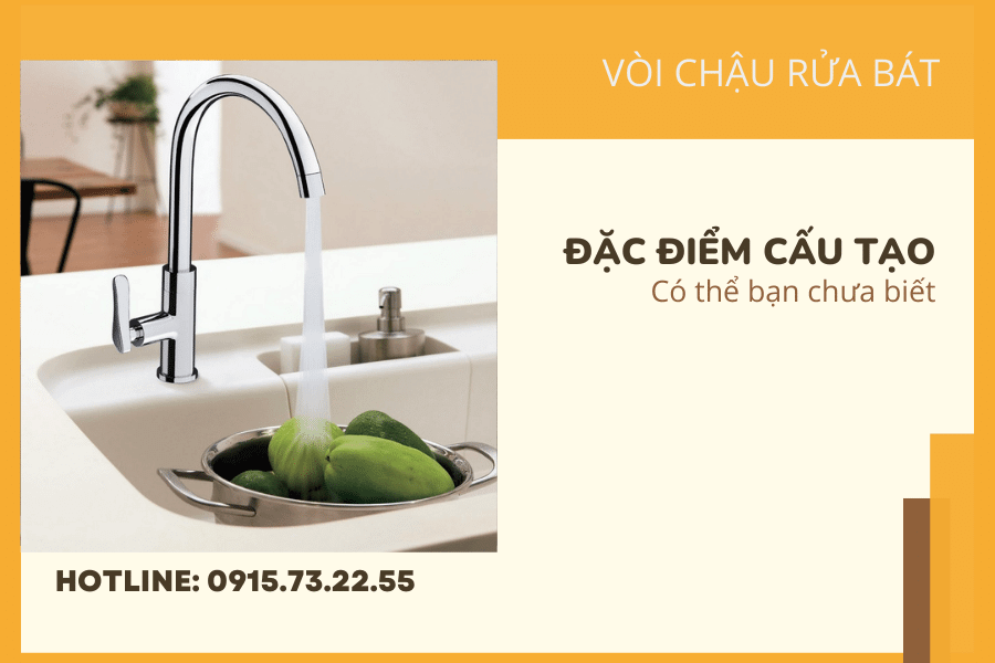 Tại sao cần quan tâm đến cấu tạo của vòi rửa bát