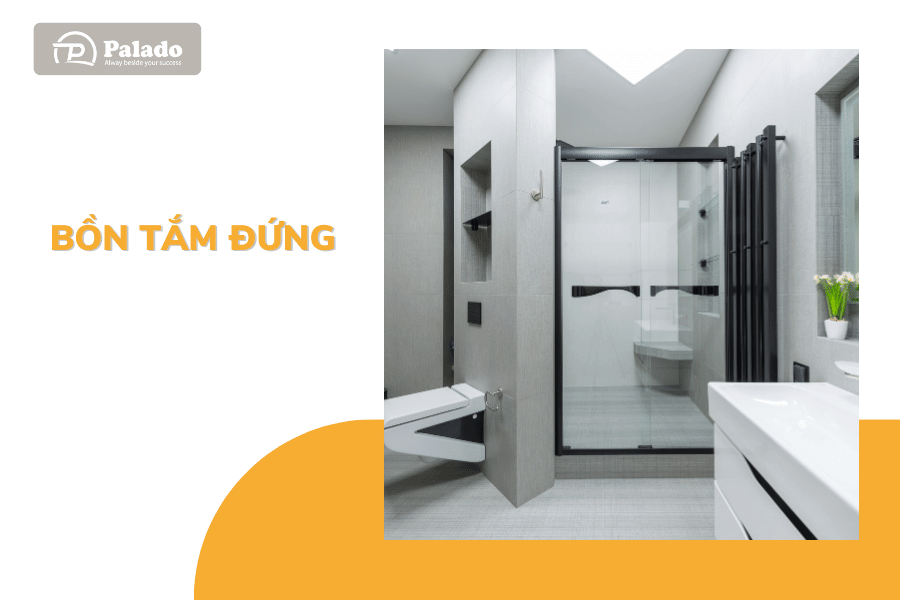 Bồn tắm đứng là gì?