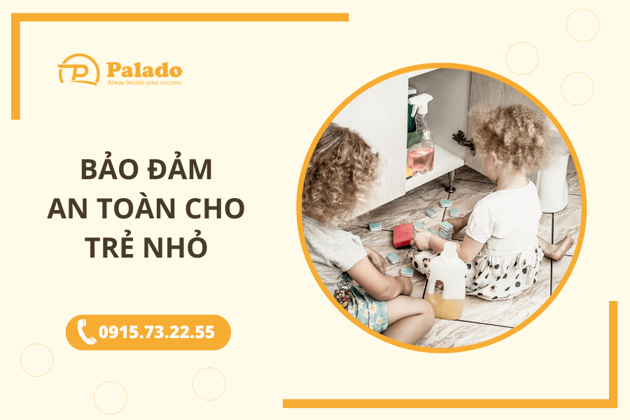 Bảo đảm an toàn cho trẻ nhỏ khi ở trong phòng tắm (2) Nguy cơ tiềm ẩn trong phòng tắm có thể gây nguy hiểm cho trẻ nhỏ
