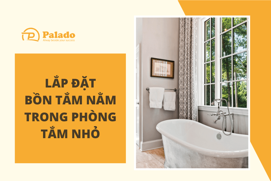 Có nên đặt bồn tắm nằm trong phòng tắm nhỏ không (2) Lắp đặt bồn tắm nằm trong phòng tắm nhỏ có hợp lý không?