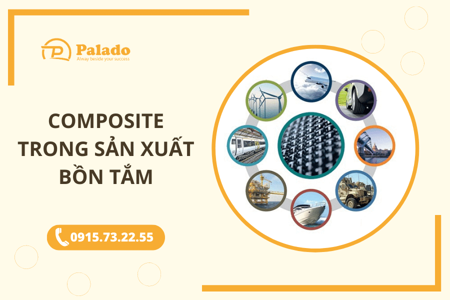 Composite là gì Tại sao composite lại được dùng để sản xuất bồn tắm (4) Ứng dụng của Composite trong đời sống