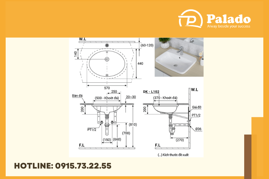 Lắp đặt LAVABO âm bàn (1) Lắp đặt LAVABO âm bàn (1)