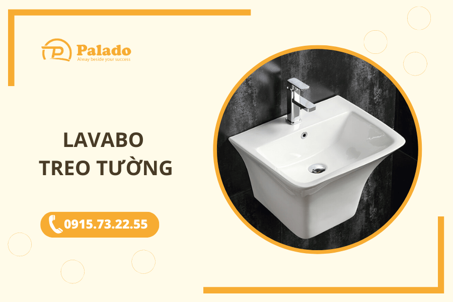 Lavabo chậu rửa treo tường