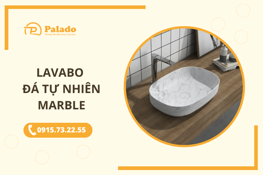 Lavabo đ&aacute; tự nhi&ecirc;n MARBLE
