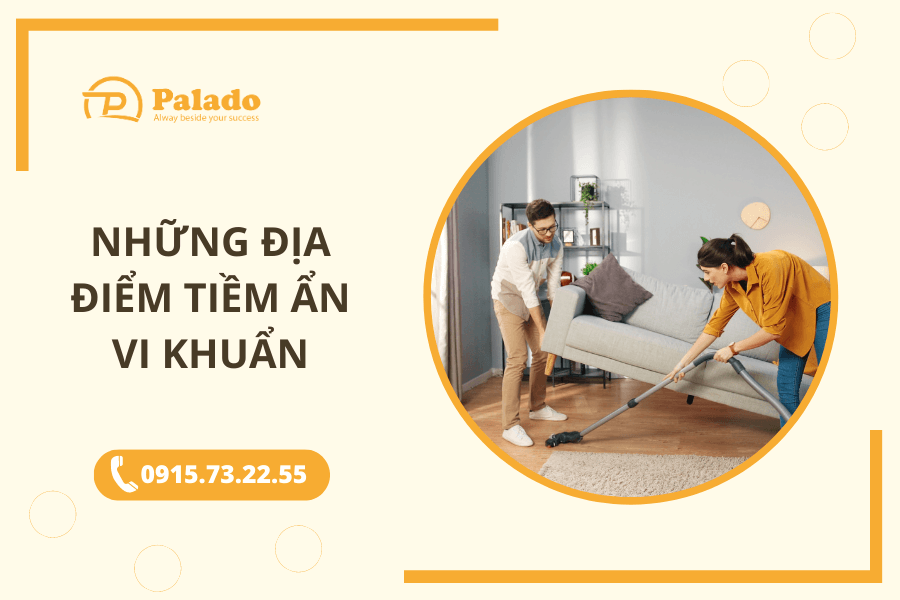Những địa điểm tiềm ẩn vi khuẩn trong gia đình (5) Cách phòng tránh và tiêu diệt vi khuẩn trong gia đình
