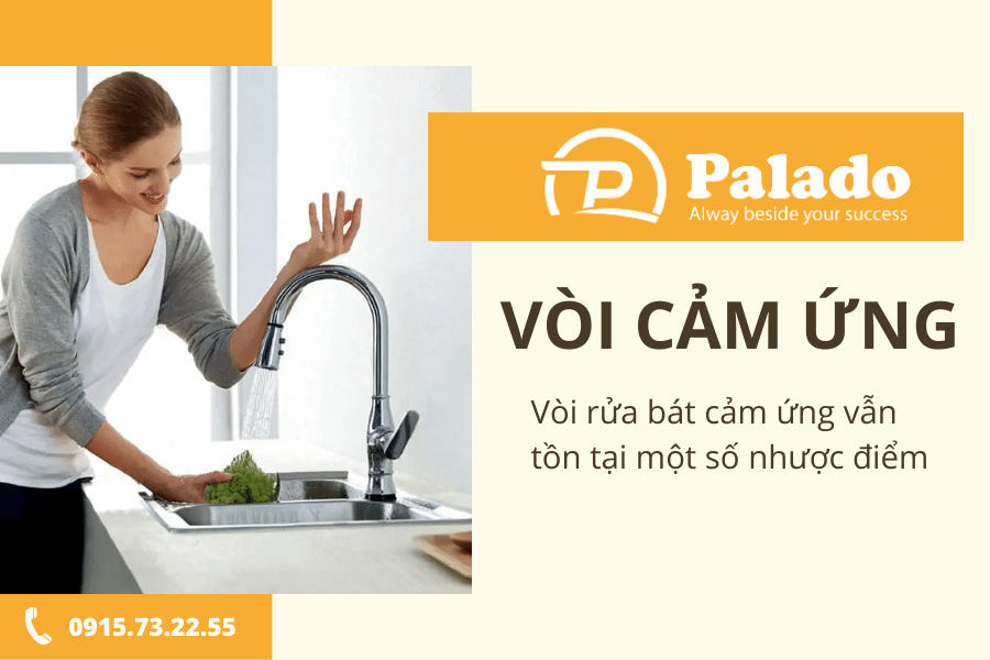 Nhược điểm của vòi rửa bát cảm ứng Nhược điểm của vòi rửa bát cảm ứng