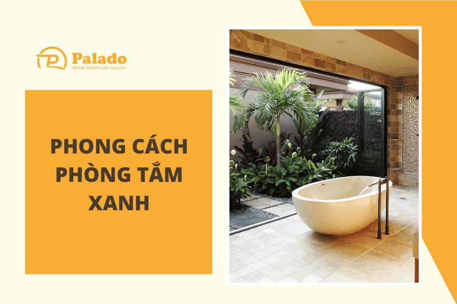 Phong cách phòng tắm xanh dành cho những người yêu thiên nhiên (2) Tầm quan trọng của sắc xanh trong phong cách phòng tắm xanh