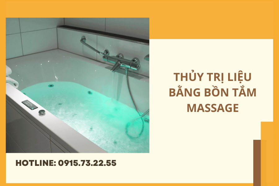 Phương pháp thủy trị liệu bằng bồn tắm massage (3) Nhiệt độ nước