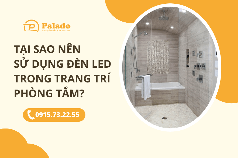 Sử dụng đèn LED trong trang trí phòng tắm (2) Sử dụng đèn LED trong trang trí phòng tắm (2)