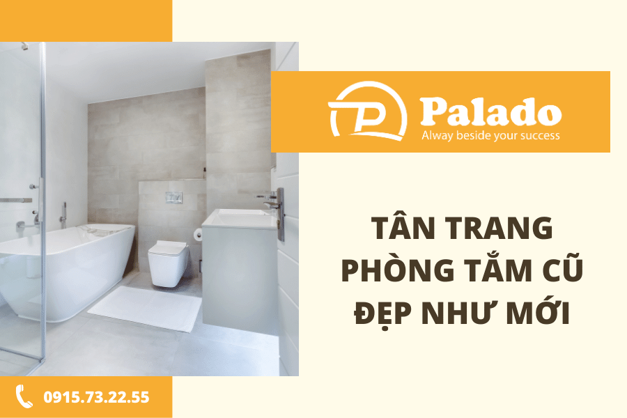 Tân trang phòng tắm cũ đẹp như mới (2) Những lưu ý trước khi tiến hành tân trang nhà tắm