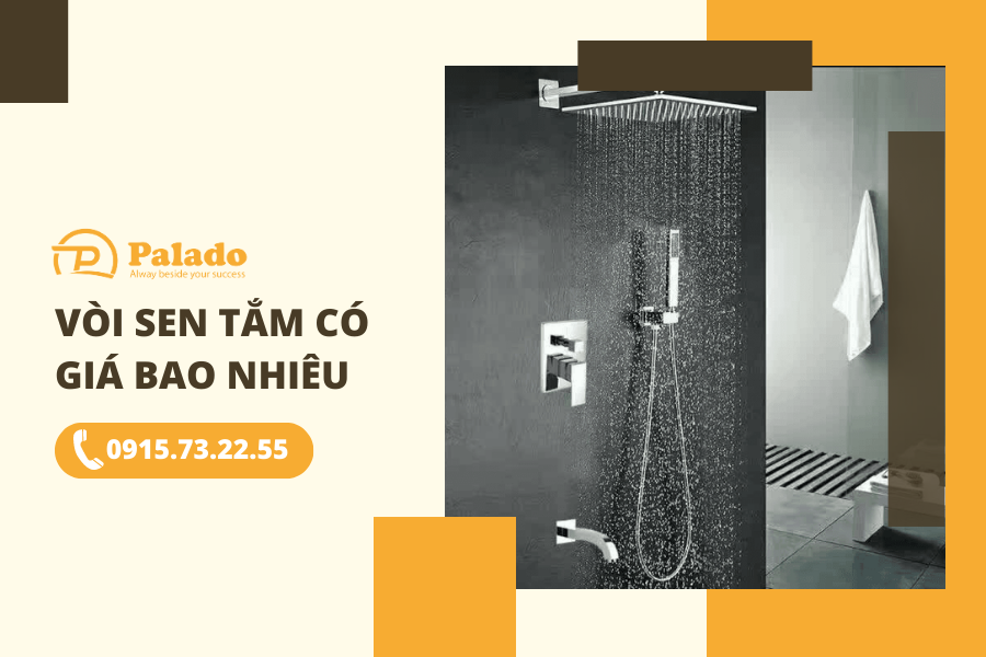 Vòi sen tắm có giá bao nhiêu Vòi sen tắm có giá bao nhiêu
