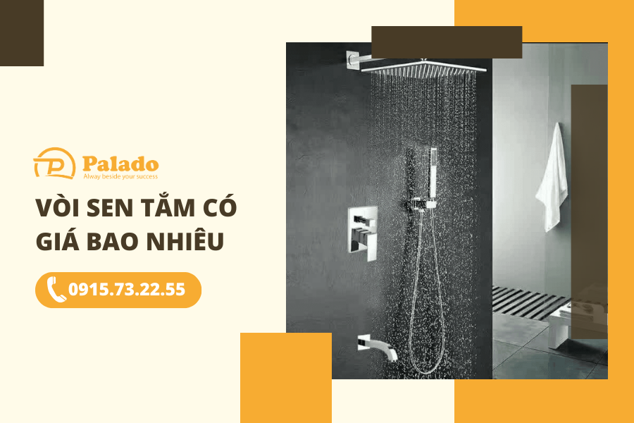 Vòi sen tắm có giá bao nhiêu