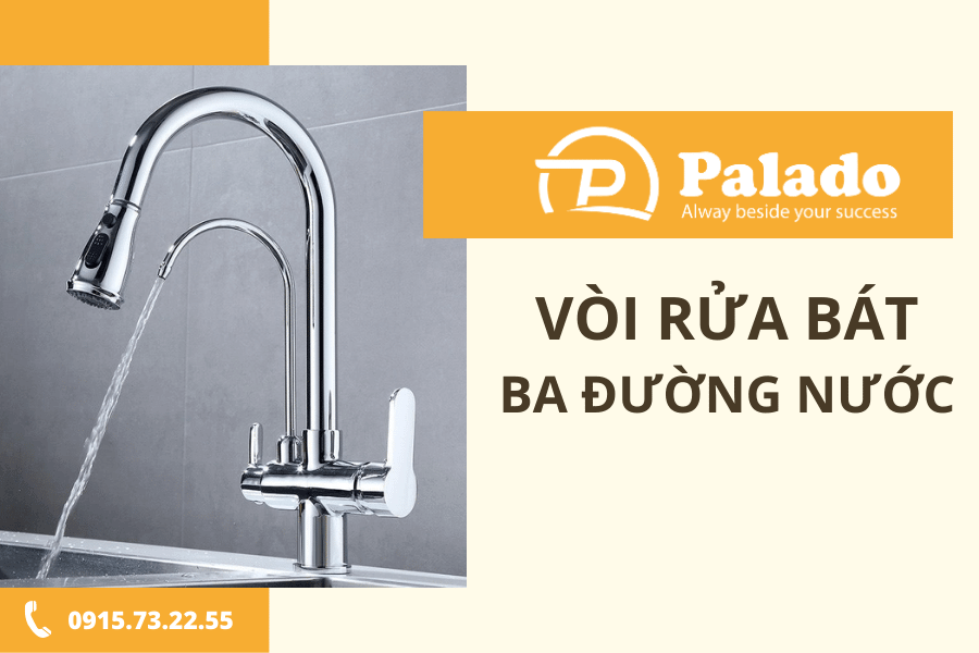 u điểm của vòi rửa bát 3 đường nước Ưu điểm của vòi rửa bát 3 đường nước