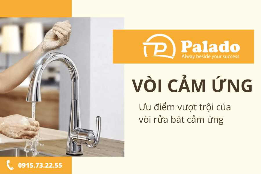 Ưu điểm của vòi rửa bát cảm ứng Ưu điểm của vòi rửa cảm ứng