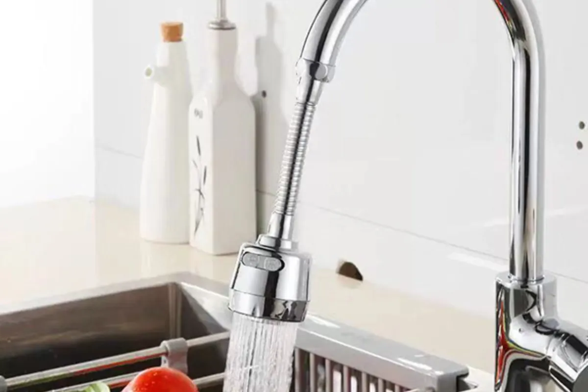 Combo đầu vòi rửa bát tăng áp xoay 360 độ N208
