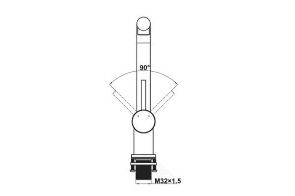 Thông số kỹ thuật cơ bản của vòi rửa bát Hafele HT21-CH1P254