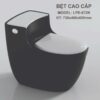 Bồn cầu liền khối xả xoáy S-trap Đen PLD-672K chính là minh chứng rõ nét cho sự kết hợp hoàn hảo giữa thiết kế đẳng cấp và công nghệ tiên tiến