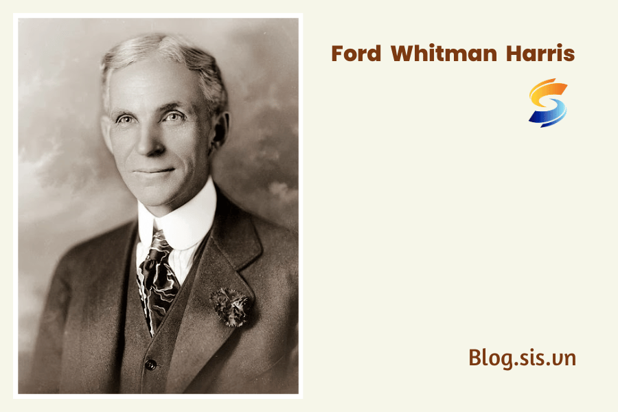 Kỹ sư Ford Whitman Harris