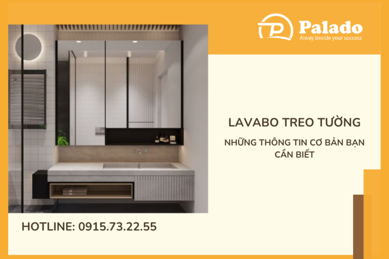 Lavabo treo tường: Những thông tin cơ bản bạn cần biết