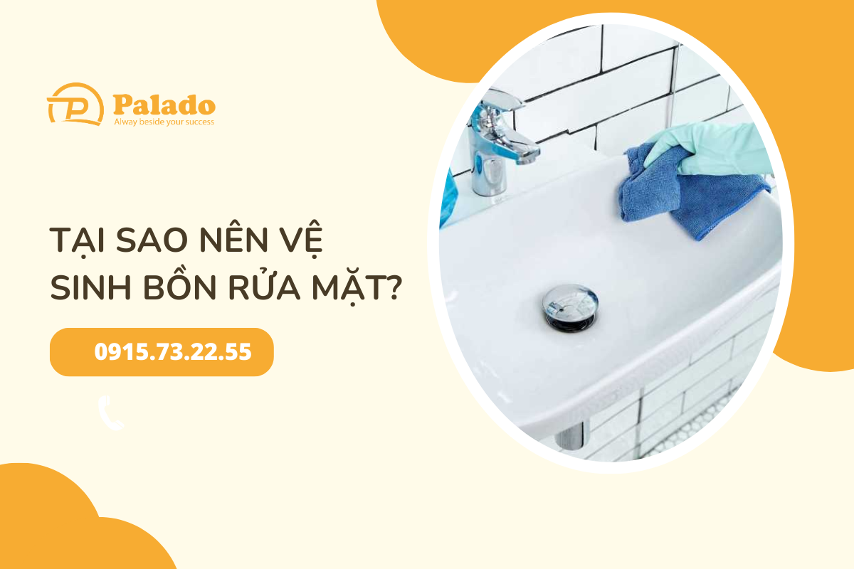 Tại sao nên vệ sinh bồn rửa mặt