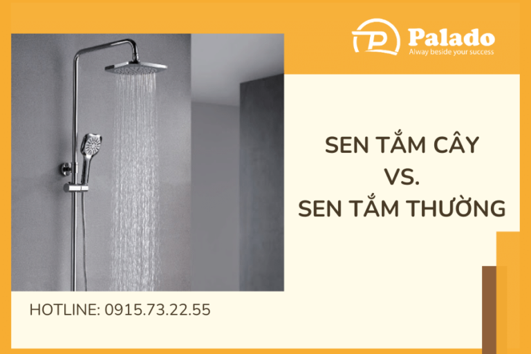 Vì sao nên dùng sen tắm cây thay cho sen tắm thường