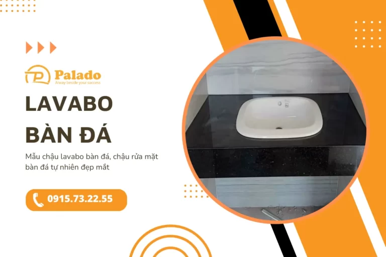 Mẫu chậu lavabo bàn đá, chậu rửa mặt bàn đá tự nhiên đẹp mắt