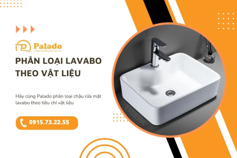 Phân loại Lavabo theo vật liệu