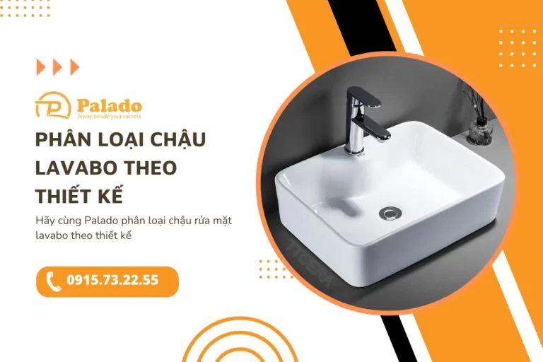 Phân loại chậu Lavabo theo thiết kế