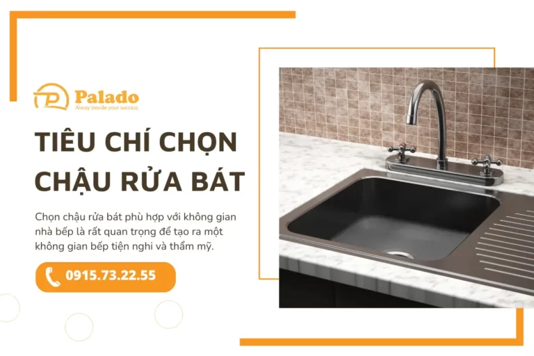 3 tiêu chí chậu rửa bát phù hợp với không gian nhà bếp