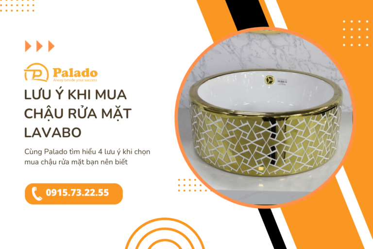 4 lưu ý khi chọn mua chậu rửa mặt lavabo bạn nên biết