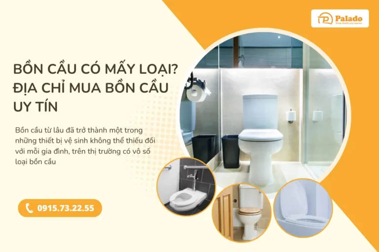 Bồn cầu vệ sinh có mấy loại? Địa chỉ mua bồn cầu uy tín