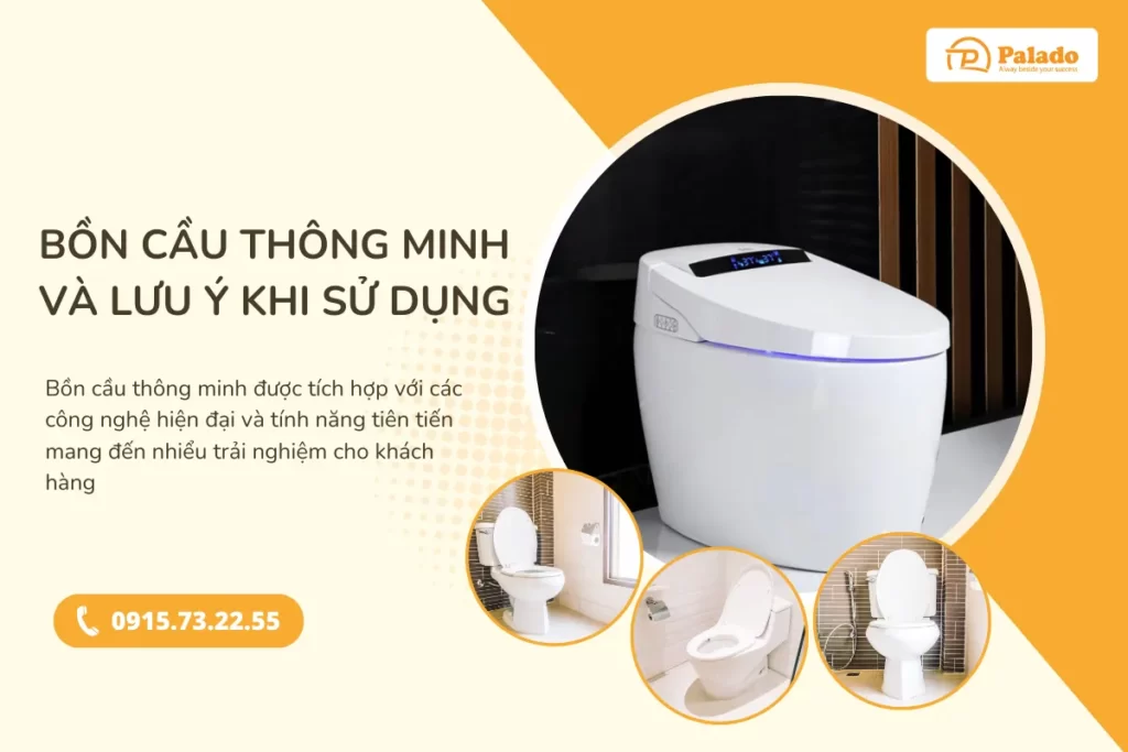 Bồn cầu thông minh và những lưu ý khi sử dụng