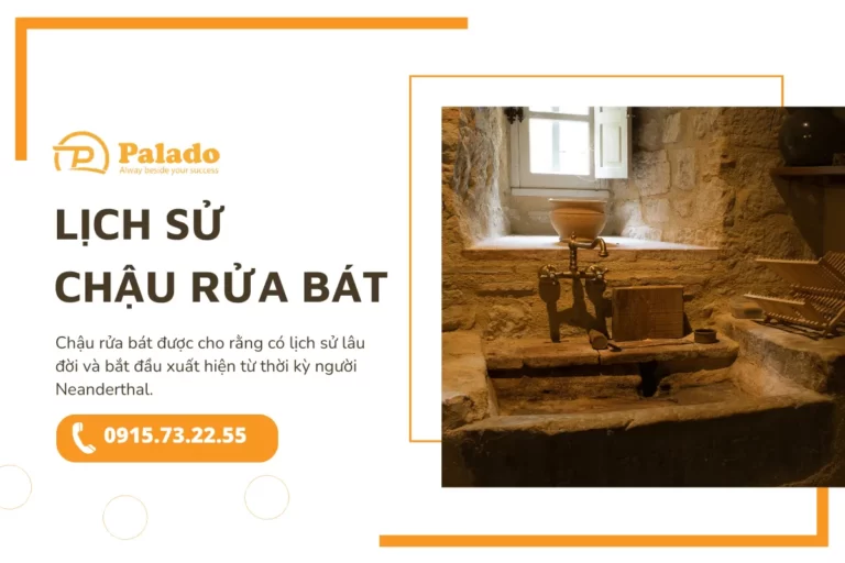 Lịch sử lâu đời của chậu rửa bát