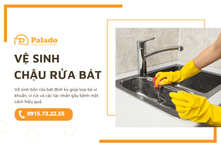 Lợi ích khi vệ sinh chậu rửa bát định kỳ