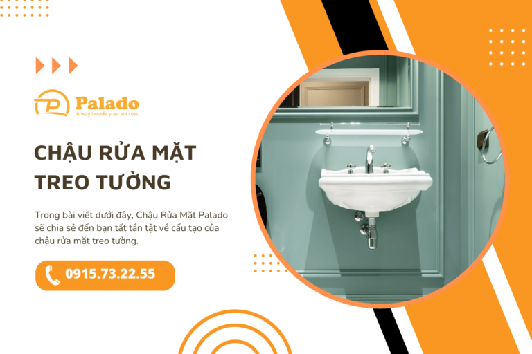 Tất tần tật về cấu tạo của chậu rửa mặt treo tường