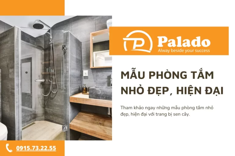 Tổng hợp mẫu phòng tắm nhỏ đẹp, hiện đại với trang bị sen cây (1)