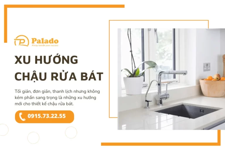 Xu hướng chậu rửa bát hiện nay