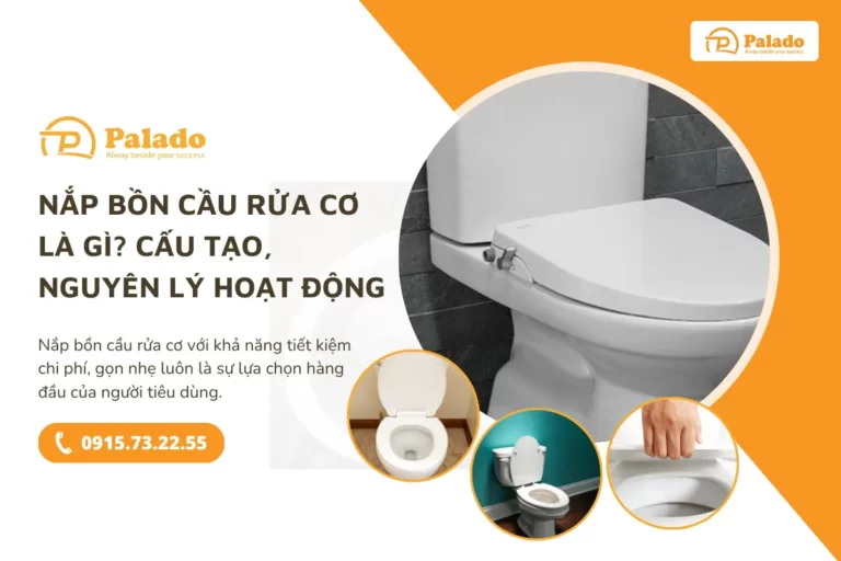 Nắp bồn cầu rửa cơ là gì Cấu tạo, nguyên lý hoạt động