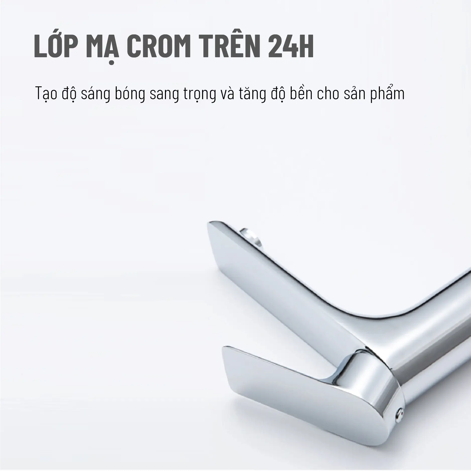 Vòi chậu rửa Palado PLD756F có lớp mạ crom