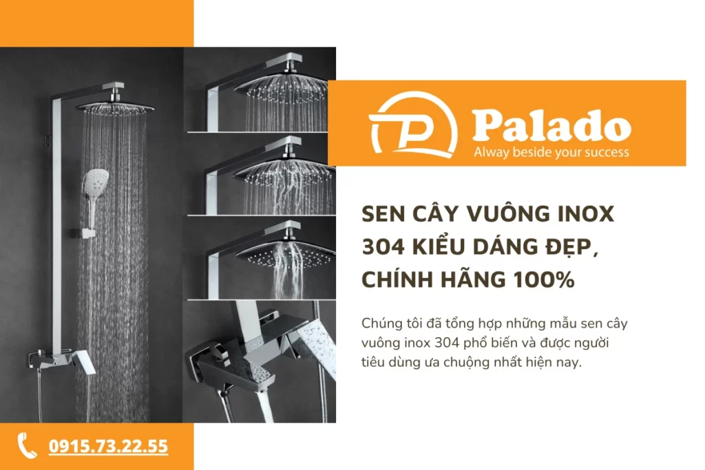 sen cây vuông inox 304 kiểu dáng đẹp, chính hãng 100 (1)