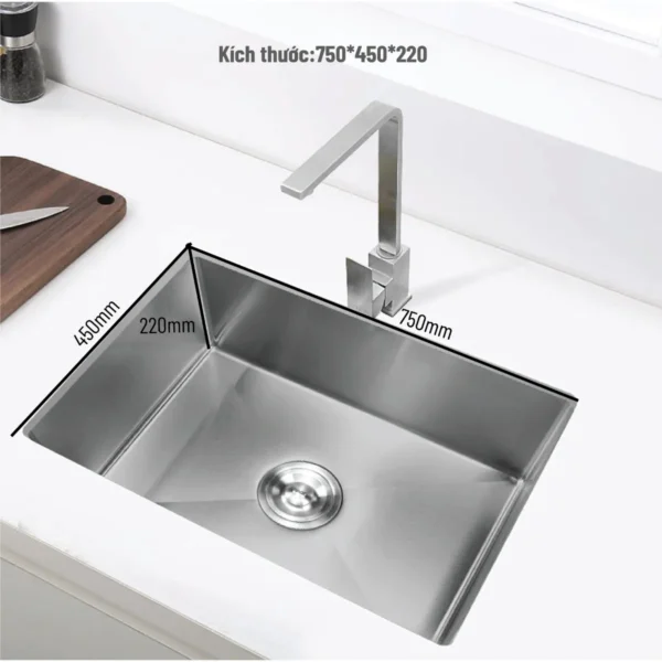 Thông số kỹ thuật của chậu rửa bát Palado PLD655B Inox