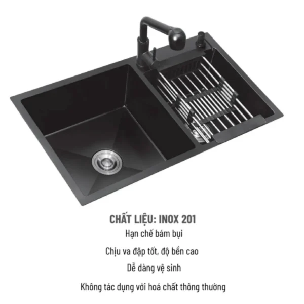 Chất liệu chế tạo Inox 201