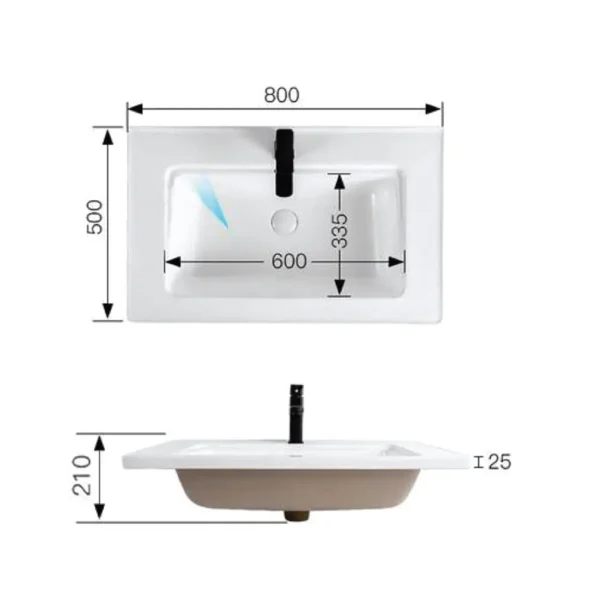 Kích thước lý tưởng của chậu rửa lavabo phù hợp với mọi không gian phòng tắm