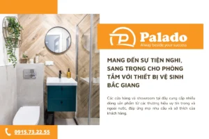 Mang đến sự tiện nghi, sang trọng cho phòng tắm với thiết bị vệ sinh Bắc Giang