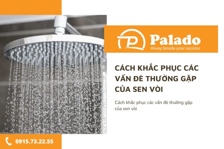 Cách khắc phục các vấn đè thường gặp của sen vòi