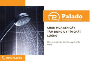 Chọn mua sen cây tắm đứng uy tín chất lượng